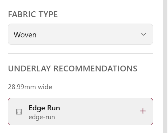 Smart stabilization settings in Quillstitch